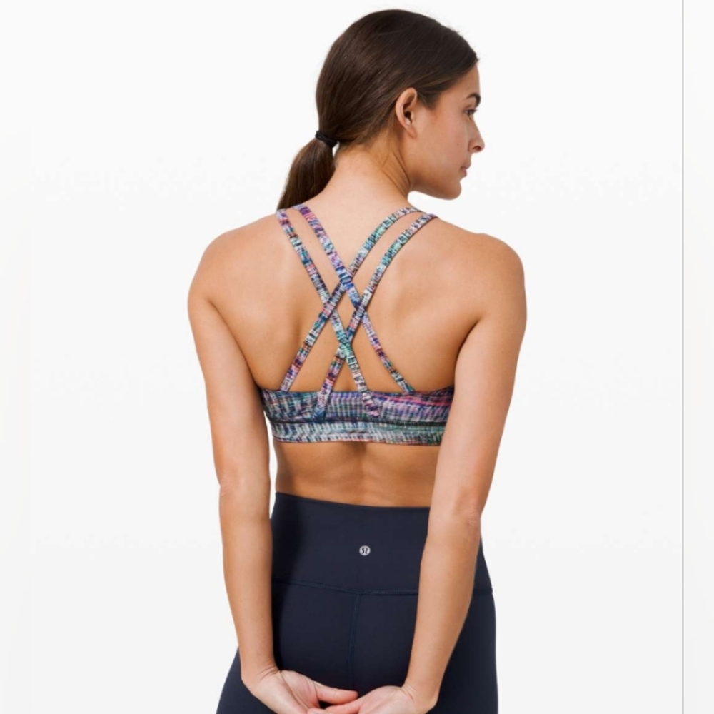 Lululemon Peloton Space Dye Sports Bra Ladies Size 4